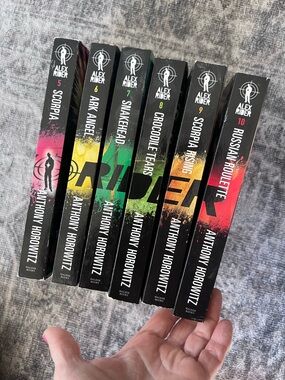 Alex Rider Book Lot 6 Anthony Horowitz Spy Series Scorpia Snakehead